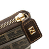 Fendi Zucca Canvas Top Handle Wallet Secondhand