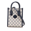 Gucci Mini GG Supreme Interlocking G Satchel Secondhand