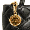 Chanel Caviar Medallion Tote Secondhand