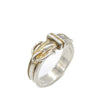 Hermès Sterling Silver Ceinture Buckle Ring Secondhand