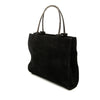 Gucci Suede Metal Handle Bag Secondhand