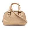 Secondhand LOEWE Micro Metallic Leather Amazona Satchel