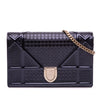 Dior Patent Microcannage Diorama Wallet on Chain Secondhand