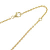 Van Cleef and Arpels 18K Yellow Gold and Mother of Pearl Pure Alhambra Pendant Necklace Secondhand