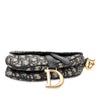 Dior Mini Oblique Canvas Saddle Bag Secondhand