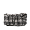 Chanel CC Tweed Print Nylon Single Flap Secondhand
