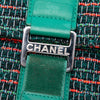 Secondhand Chanel Quilted Tweed Grip Clutch