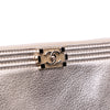 Chanel Medium Bicolor Goatskin Boy O Case Clutch Secondhand