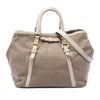 Prada Canvas Canapa Logo Satchel Secondhand