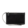 Balenciaga Canvas Navy Cabas Pouch Secondhand