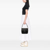 Prada Saffiano Trimmed Tessuto Shoulder Bag Secondhand