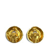 Chanel CC Gold Plated Faux Pearl Clip On Earrings Secondhand