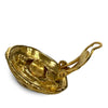 Chanel CC Gold Plated Faux Pearl Clip On Earrings Secondhand