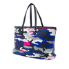 Dior Anselm Reyle Large Canvas Camouflage Tote Secondhand