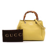 Gucci Mini Calfskin Bamboo Shopper Satchel Secondhand