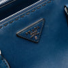 Prada Medium City Calf Hand Stitched Galleria Double Zip Satchel Secondhand