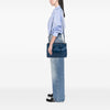 Prada Medium City Calf Hand Stitched Galleria Double Zip Satchel Secondhand