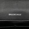 Balenciaga Embossed Leather Allover Logo BB Wallet on Chain Secondhand