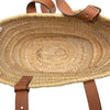 LOEWE Paulas Ibiza Smiley Small Raffia Basket Tote Secondhand