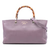 Gucci Medium Calfskin Bamboo Shopper Satchel Secondhand