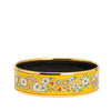 Hermès Wide Enamel Wheat and Fruits Bangle GM Secondhand