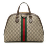 Gucci Medium GG Supreme Ophidia Web Satchel Secondhand