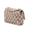 Secondhand Chanel Medium Classic Quilted Metallic Tweed Single Flap