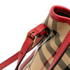 Burberry Small Haymarket Check Canvas and Leather Canterbury Tote Secondhand