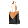 LOEWE Medium Bicolor Calfskin Puzzle Fold Tote Secondhand