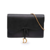 Dior Grained Calfskin Saddle Chain Pouch Secondhand