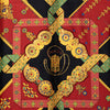 Secondhand Hermès Brins d Or Silk Scarf 90