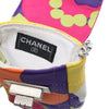 Chanel Multicolor Chocolate Bar Canvas Reissue 2.55 Phone Pouch with Chain Secondhand