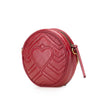 Gucci Mini GG Marmont Matelasse Leather Round Crossbody Secondhand