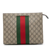 Gucci GG Supreme Web Clutch Secondhand