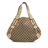 Gucci GG Canvas Horsebit Pelham Shoulder Bag Secondhand