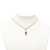 Dior Gold Plated Perfume Bottle Pendant Necklace Secondhand