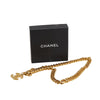 Chanel Gold Plated CC Pendant Chain Necklace Secondhand