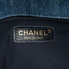 Chanel Old Medium Denim Patchwork Boy Bag Secondhand