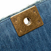 Chanel Old Medium Denim Patchwork Boy Bag Secondhand