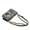 Chanel Old Medium Denim Patchwork Boy Bag Secondhand