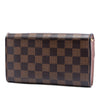 Louis Vuitton Damier Ebene Croisette Chain Wallet Secondhand