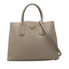 Prada Medium Saffiano Cuir Double Satchel Secondhand