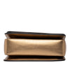 Secondhand Ferragamo Metallic Calfskin Gancini Seila Top Handle Bag