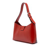 Ferragamo Printed Leather Trifolio Shoulder Bag Secondhand