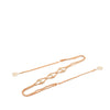 Chanel CC Gold Plated Leather Woven Wrap Choker Necklace Secondhand