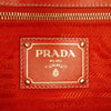 Prada Saffiano Trimmed Tessuto Logo Oro Satchel Secondhand