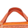 Prada Saffiano Trimmed Tessuto Logo Oro Satchel Secondhand
