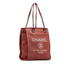 Chanel Mini Canvas Deauville Tote Secondhand