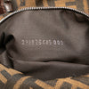 Fendi Zucca Canvas Double Flap Shoulder Bag Secondhand