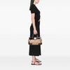 Balenciaga Patent Trimmed Lambskin Lune Satchel Secondhand